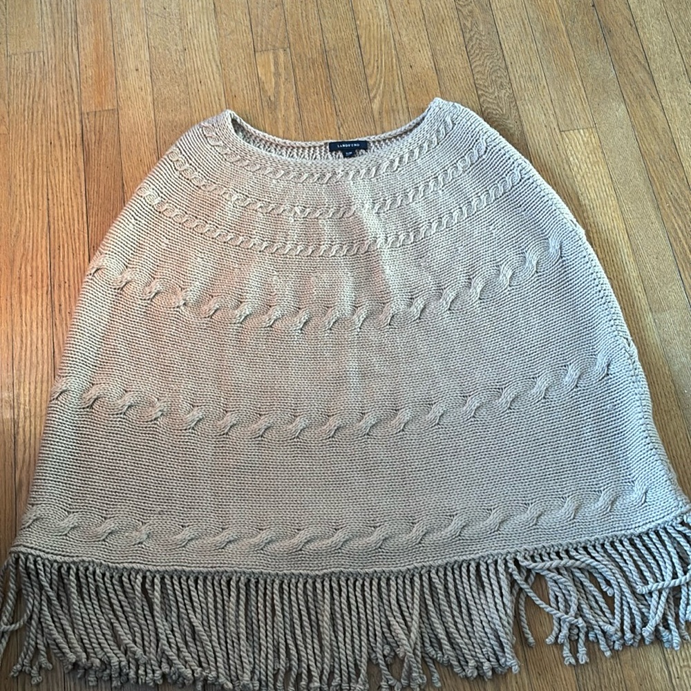 Land’s End Poncho sz S/M easy pullover